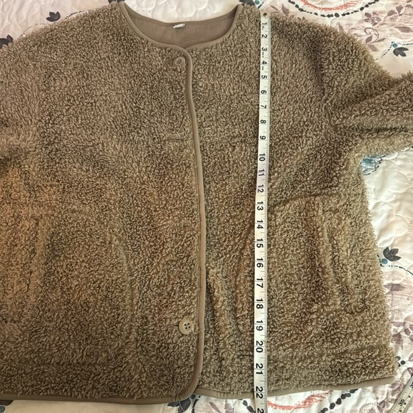 Uniqlo Fleece Sherpa Jacket Size Small - Picture 10 of 11